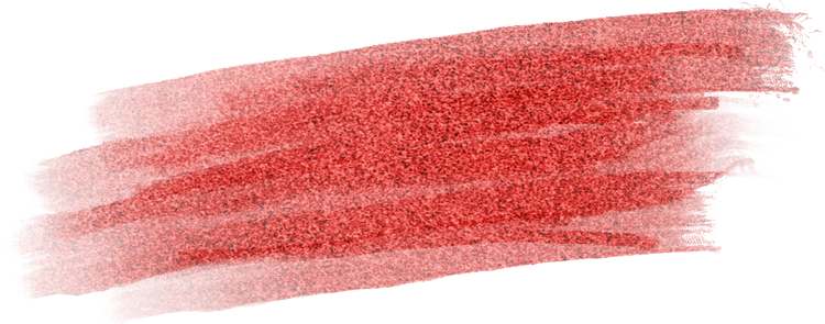 Red Paint Brushstroke